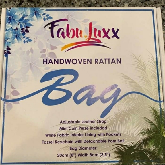 Handwoven Ratten Bag - Picture 8 of 8